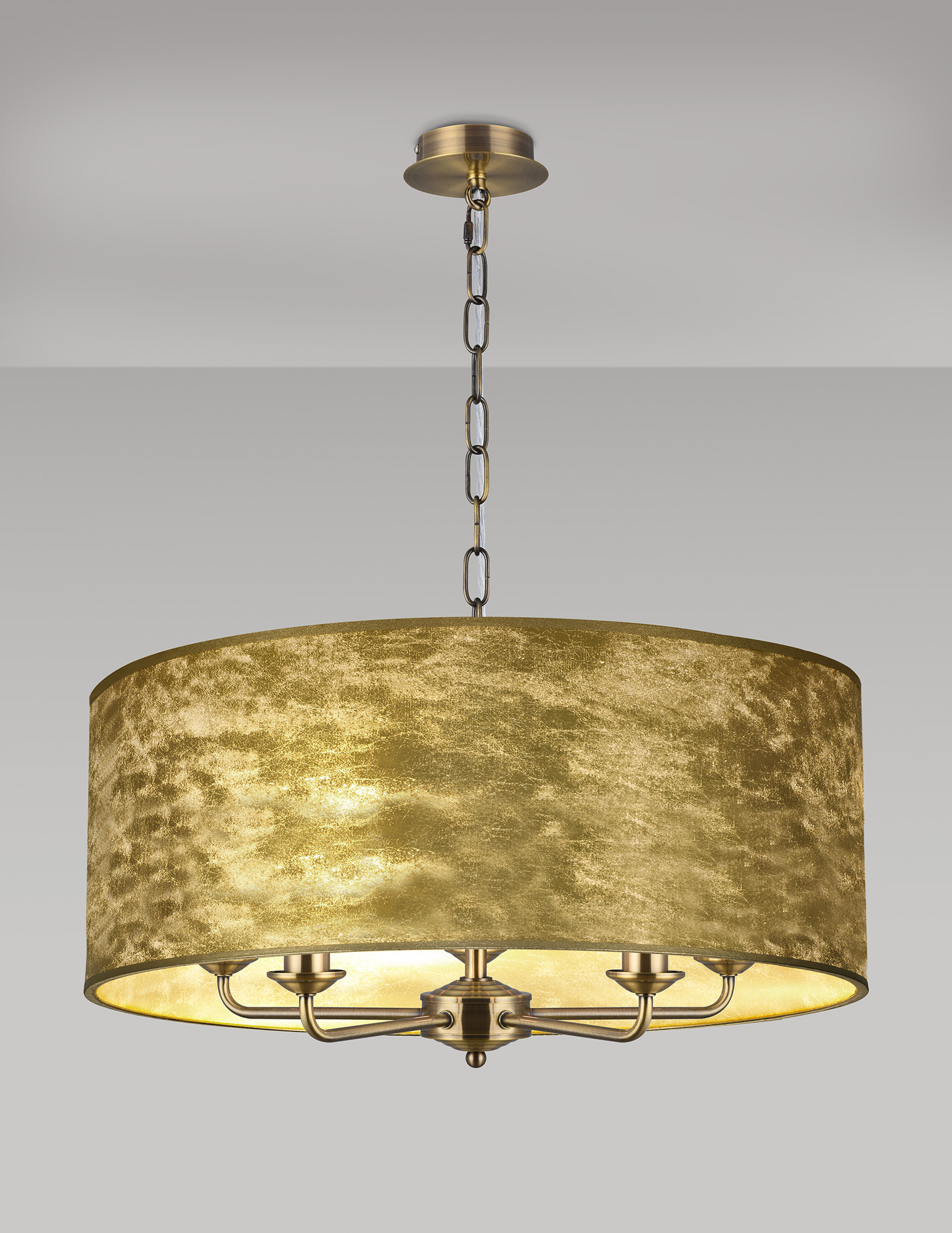 Banyan AB GL Ceiling Lights Deco Multi Arm Fittings Banyan AB GL Ceiling Lights Deco Multi Arm Fittings